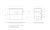 Схема тумбы BelBagno UNO-MINI-800-2C-SO-GSO