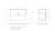 Схема тумбы BelBagno UNO-MINI-900-2C-SO-GSO