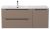 Тумба под раковину BelBagno Etna ETNA-1200-2C-1A-SO-CO-L 120x45,5 подвесная