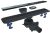 Душевой лоток BelBagno LUCE BB-LD-LUCE-80-NERO 80 см, черный матовый