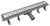 Душевой лоток BelBagno UNO BB-LD-UNO-70-CR 70 см