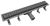 Душевой лоток BelBagno UNO BB-LD-UNO-70-GM 70 см, оружейная сталь