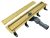 Душевой лоток Cezares SLIDER SLIDER-LD-60-BORO 60 см, золото брашированное