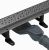 Душевой лоток Cezares SLIDER SLIDER-LD-60-GM 60 см, оружейная сталь