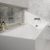 Акриловая ванна Alba Spa Merry Slim BПPCБ0390000100 170x70, белая