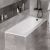 Акриловая ванна Alba Spa Valencia BПP0040000100 140x70, белая