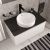 Смеситель для раковины VitrA Flow Soft A4301036EXP высокий, черный матовый