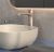 Смеситель для раковины VitrA Root Round A4270734EXP высокий, брашированный никель