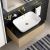 Смеситель для раковины VitrA Minimax Round A4354925EXP встраиваемый, брашированное золото