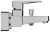 Смеситель для ванны VitrA Root Square A42737EXP