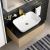 Смеситель для раковины VitrA Minimax Square A4372425EXP высокий, брашированное золото