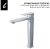 Смеситель для раковины OLIVEEKA D OL-239003-CR