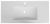 Раковина Oliveeka S100 100x46, белая