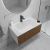 Раковина Oliveeka M115W80 80x46, белая матовая