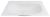 Раковина Oliveeka M115W100 100x46, белая матовая