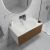 Раковина Oliveeka Flow 70x46, белая матовая