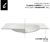 Раковина Oliveeka Flow 100x46, белая матовая