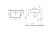Схема тумбы VitrA 8313B003-0001