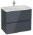 Тумба с раковиной VitrA Mia Plus Square 69741 78x46 подвесная
