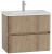 Тумба с раковиной VitrA Mia Plus Round 69825 78x46 подвесная