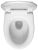 Подвесной унитаз VitrA S10 7855B003-0075, белый