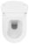 Комплект унитаза с инсталляцией VitrA S50 9003B003-7203: подвесной унитаз, сиденье, кнопка смыва