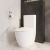 Унитаз-компакт VitrA Sento 9830B003-7203, белый с сиденьем и бачком