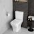 Унитаз-компакт VitrA Polar 9843B003-7201, белый с сиденьем и бачком