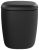 Подвесной унитаз VitrA Plural 7830B483-0075, черный матовый