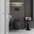 Подвесной унитаз VitrA Plural 7830B483-0075, черный матовый