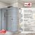 Душевая кабина AvaCan D2012L 120x80 с верхним душем