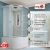 Душевая кабина AvaCan D5010LED 100x100 с гидромассажем