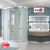 Душевая кабина AvaCan EM3912L 120x90 с верхним душем