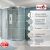 Душевая кабина AvaCan EM3912L 120x90 с верхним душем