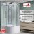 Душевая кабина AvaCan EM5010T 100x100 с прозрачным стеклом