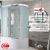 Душевая кабина AvaCan EM5811L 110x80 с верхним душем