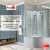 Душевая кабина AvaCan EM5811LNT 110x80 без крыши