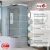 Душевая кабина AvaCan EM5912L 120x90 с верхним душем