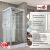 Душевая кабина AvaCan V2010 100x100 с прозрачным стеклом