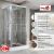Душевая кабина AvaCan Z1910 100x100 с прозрачным стеклом