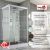 Душевая кабина AvaCan V2810 100x80 с прозрачным стеклом