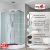 Душевая кабина AvaCan EM2011LEDNEW 110x110 с верхним душем