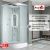 Душевая кабина AvaCan C2080LED 80x80 с гидромассажем
