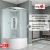 Душевая кабина AvaCan C5010LED 100x100 с гидромассажем