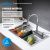 Кухонная мойка ABBER Wasser kreis AF2194 68x46 стальная