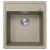 Кухонная мойка ABBER Quarz AQ2901S 46x51 из кварцевого композита, песочный