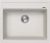 Кухонная мойка ABBER Quarz AQ2902W 60x51 из кварцевого композита