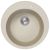 Кухонная мойка Florentina Никосия 20.135.B0510.202 51x51 из кварцевого композита, шампань