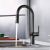 Смеситель для кухни ESKO Kitchen K15LEDB с выдвижным изливом