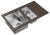 Кухонная мойка Florentina Комби 21.410.D0860.307 86x51 из кварцевого композита, серый шёлк